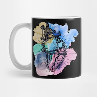 Kind Colorful Heart Mug